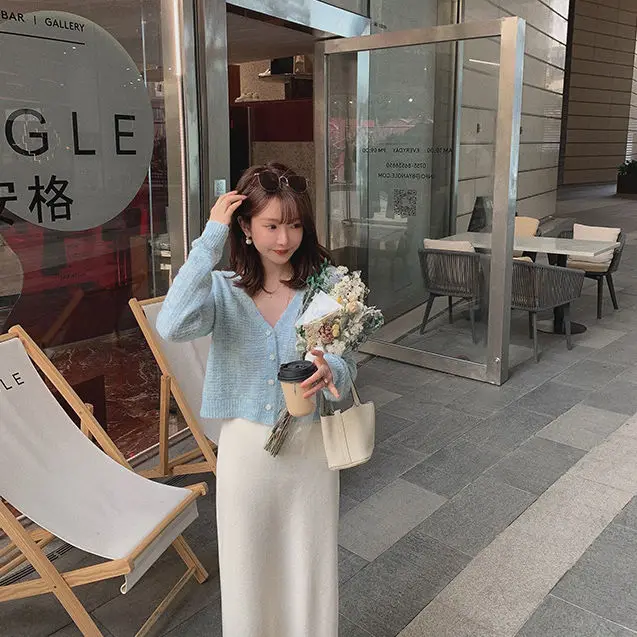 

Women 2021 Spring Summer Fashion Thin Cardigans Coats Female Loose Casual Sunscreen Shirt Ladies Solid Color Knitted Blouses U30