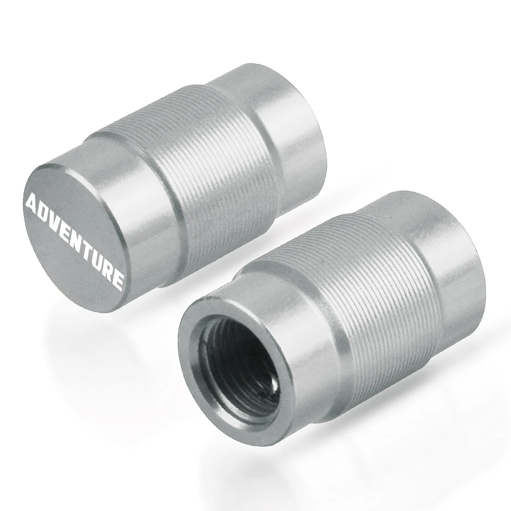 Одна пара алюминиевых колпачков для клапанов колесных шин оранжевая крышка