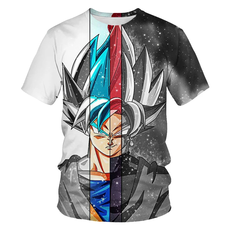 Мужская дышащая футболка с коротким рукавом суперсветящаяся Повседневная 3D