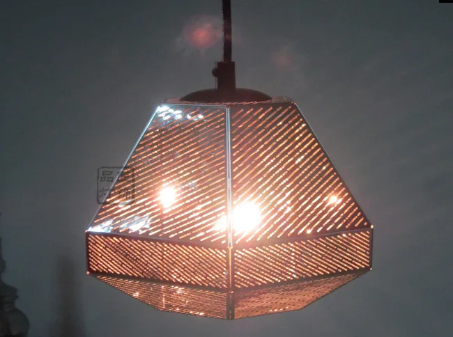 Современная Реплика подвесной светильник из нержавеющей стали в виде паутины