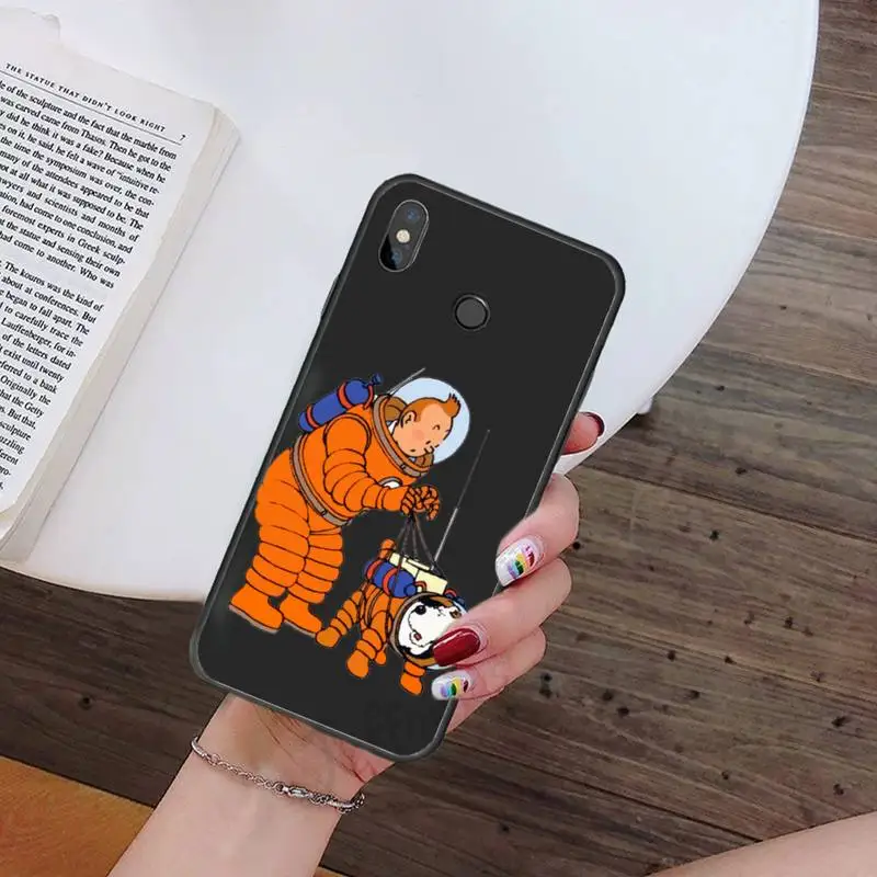

The Adventures of Tintin Phone Case For Xiaomi Mi Redmi Note 7 8 9 pro 8T 9T 9S 9A 10 Lite pro