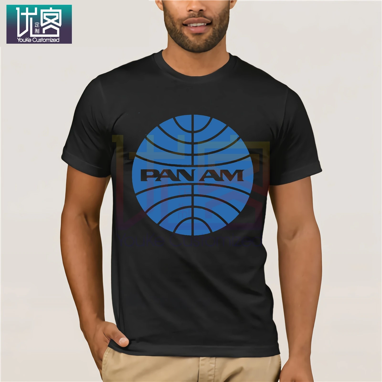 

PAN AM Airlines Inspired by Catch Me If You Can Printed T-Shirt Cool Casual pride t shirt men Unisex New Fashion tshirt