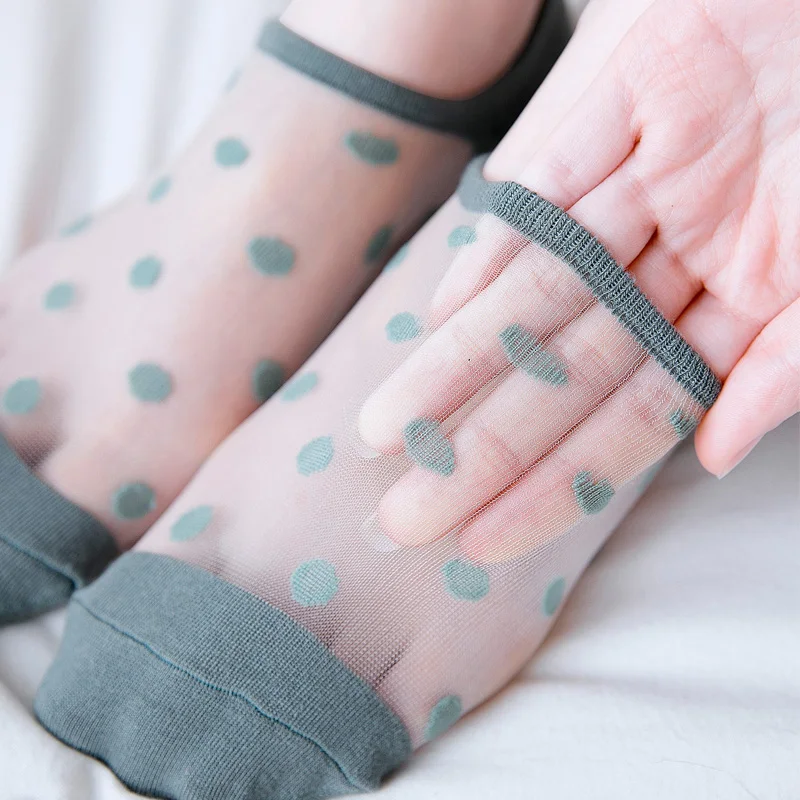 

Носки женские, шелковые, тонкие, прозрачные, дышащие, 1 пара