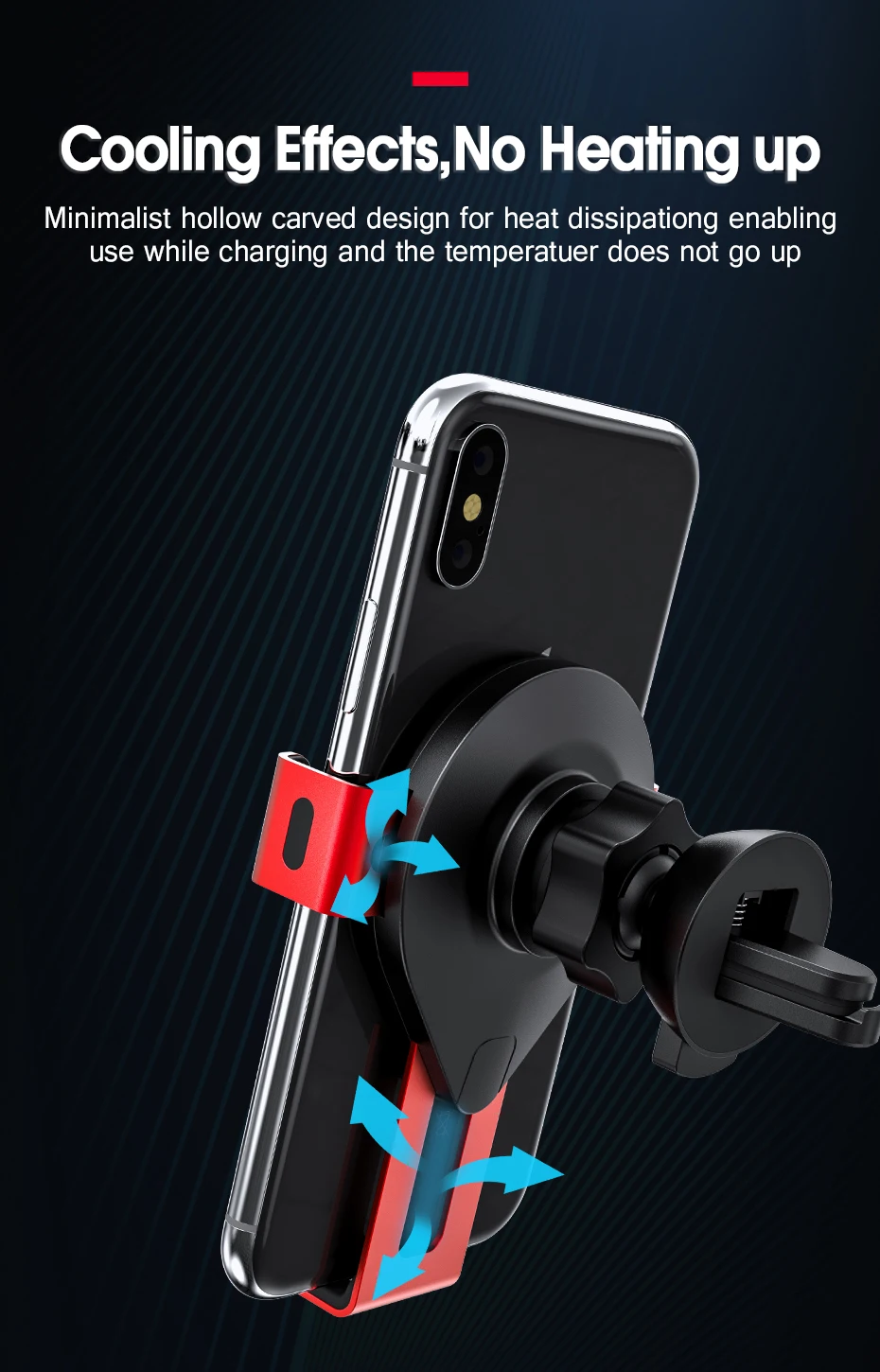 Автомобильный держатель для телефона votoon Gravity для iPhone 11 Pro Xs samsung S10 S9 в держатель на вентиляционное отверстие автомобиля держатель для мобильного телефона