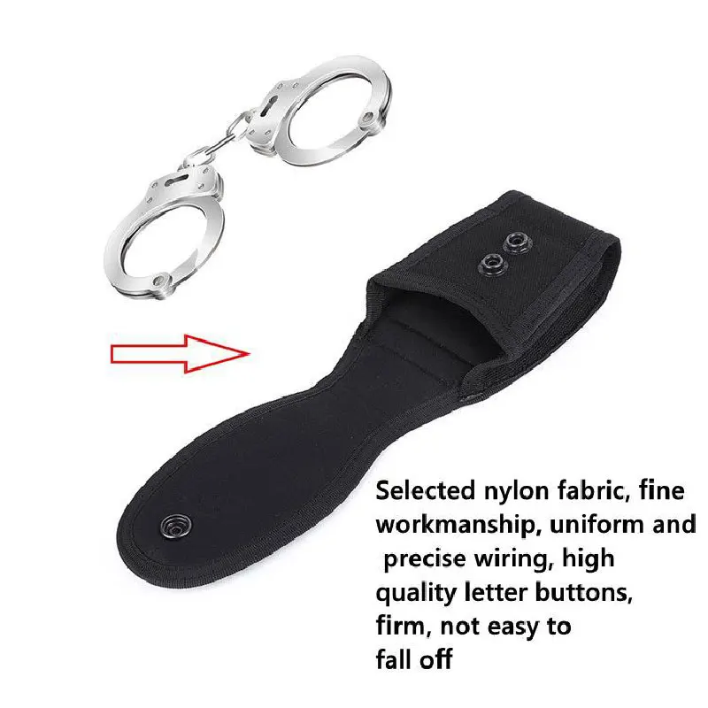 

Outdoor Multifunctional Nylon Waist Bag Handcuffs Pouch Handkerchief Case Police Outdoor Hunting Activities Tactical Accessories
