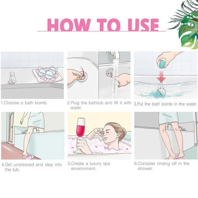 100 г Бомба для ванны мяч эфирного масла тела ароматерапия пузырьки ручной работы