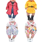 Одежда для кукол, подходит для кукол новорожденных 43-45 см, пальто, футболка, джинсы, обувь