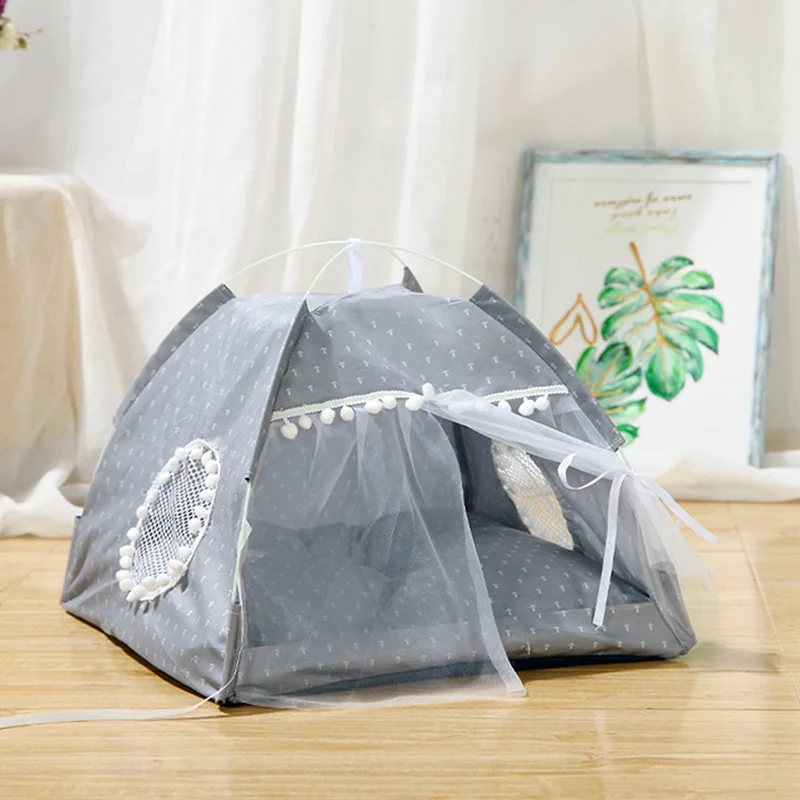 Новая кровать для домашних животных подкладка собаки всесезонный домик кошек