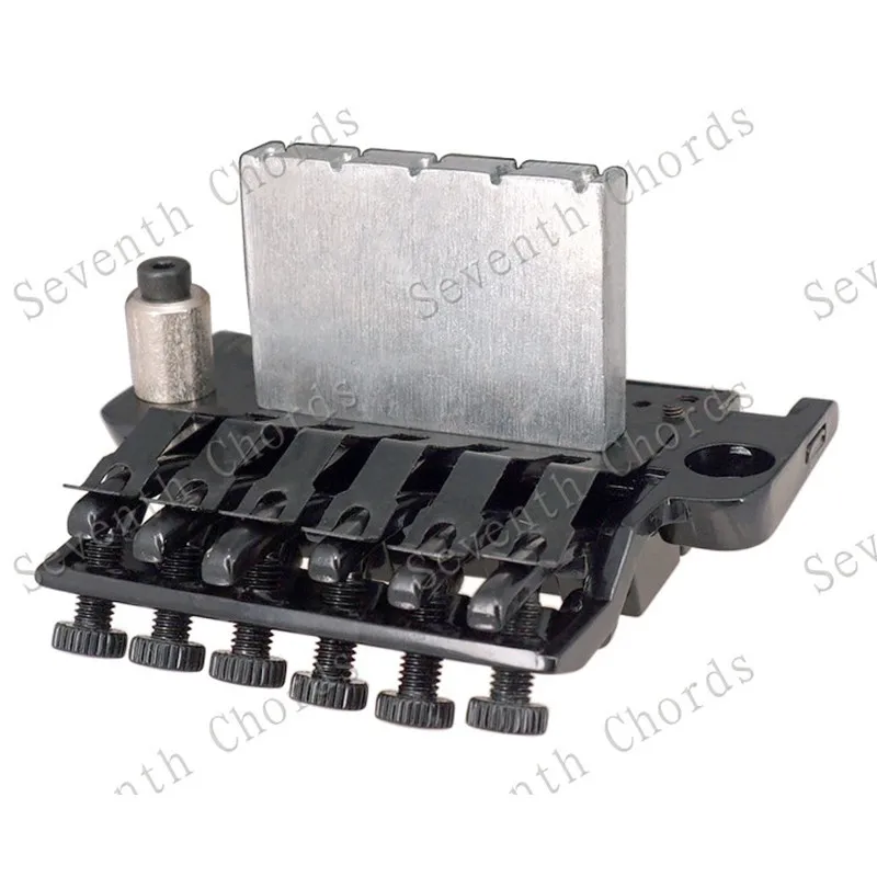 b007 tremolo brücke doppel verriegelung systyem gezogen elektrische gitarre saiten brücke gitarre zubehör teile free global shipping