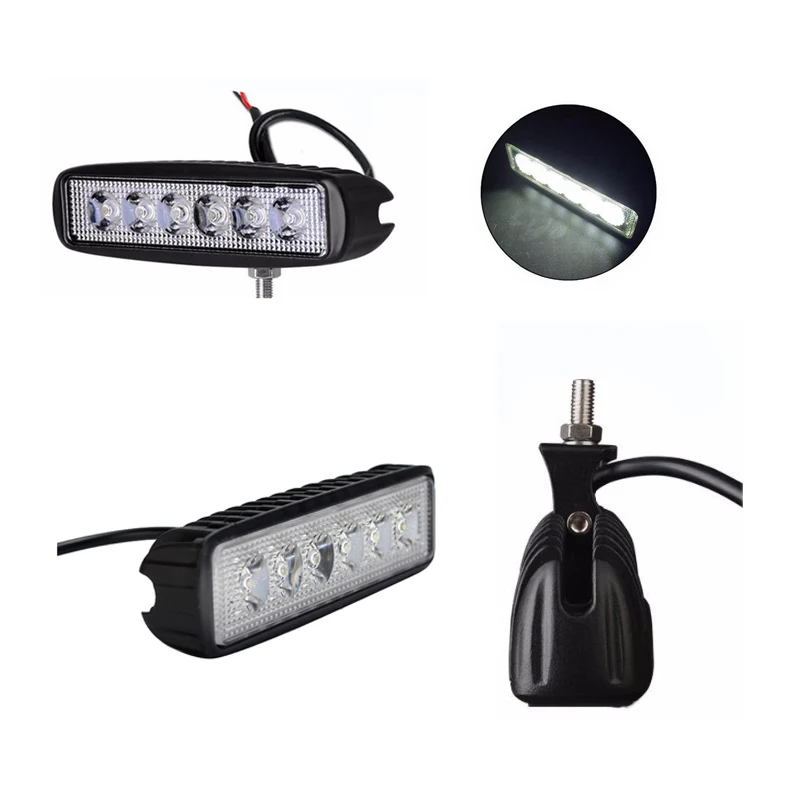 Новый 18 Вт Светодиодный светильник для работы автомобиля барная лампа вождения