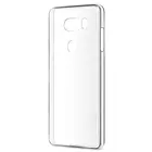 Чехол для LG V30V30S Накладка из прозрачного глянцевого силикона, прозрачный