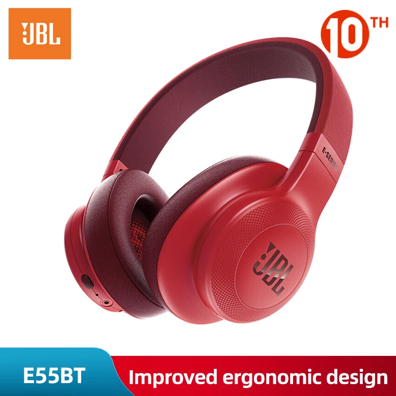 Беспроводные Bluetooth наушники JBL E55BT портативные складные стерео HIFI музыка с