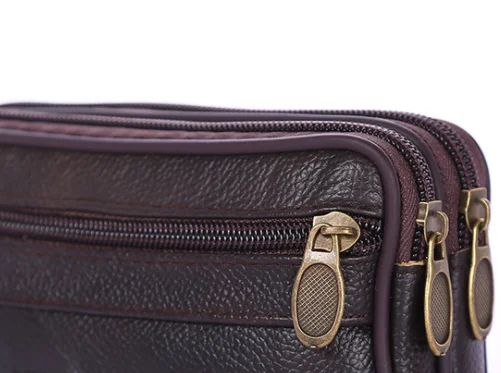 

Fanny Pacote Masculino Bolsa De Moedas Macio Couro Do Plutônio À Prova Dwaterproof Água Ocasional Do Telefone Móvel Homem
