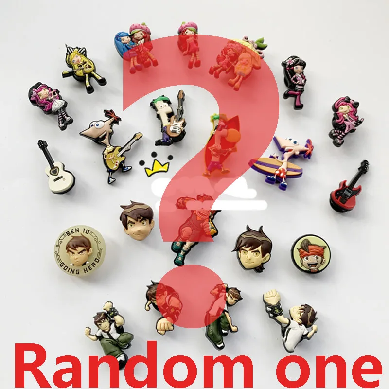 

Geniune Horrible Style Shoe Charms Accessories Mini Cartoon Crown Skull Pumpkin Shoes Buckle Decorations for Sandals Kids Gift