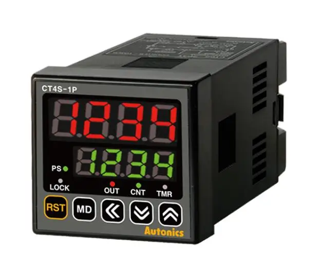 CT4S-1P4T счетчик/таймер W48xH48mm 4-разрядный светодиодный 1 предустановленный PNP или
