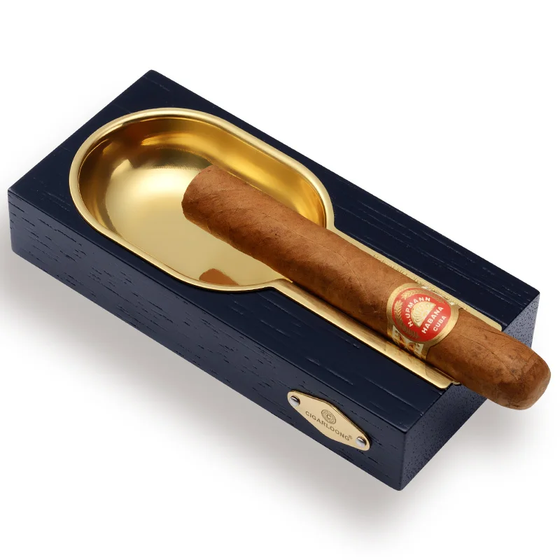 

Luxury Desktop Indoor Ashtray Kit Stainless Boyfriend Smoking Accessories Portable Bandejas Decorativas Trays Decorative EA6YHG
