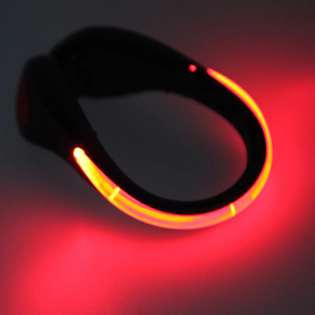 

Tool Safety LED Luminous Cycling Night Useful Warning Sports Running Outdoor Shoe Clip Light