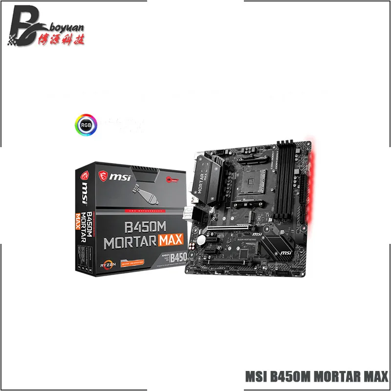 AMD Ryzen 5 R5 3400G CPU + MSI B450M MORTAR MAX Motherboard Pumeitou DDR4 8G 16G 2666MHz RAMs Suit Socket AM4 Without cooler | Компьютеры