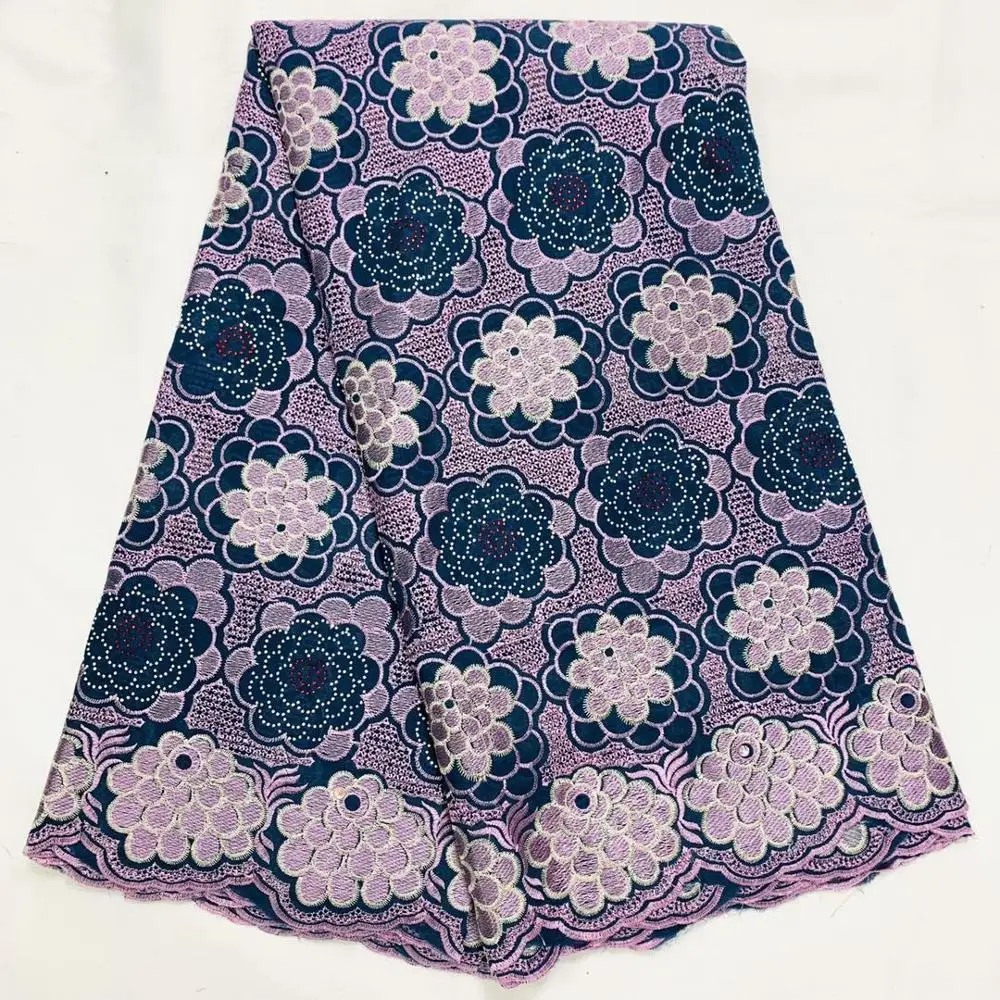 Белая африканская сухая кружевная ткань 2020 Высокое качество Кружева Тюль чистое