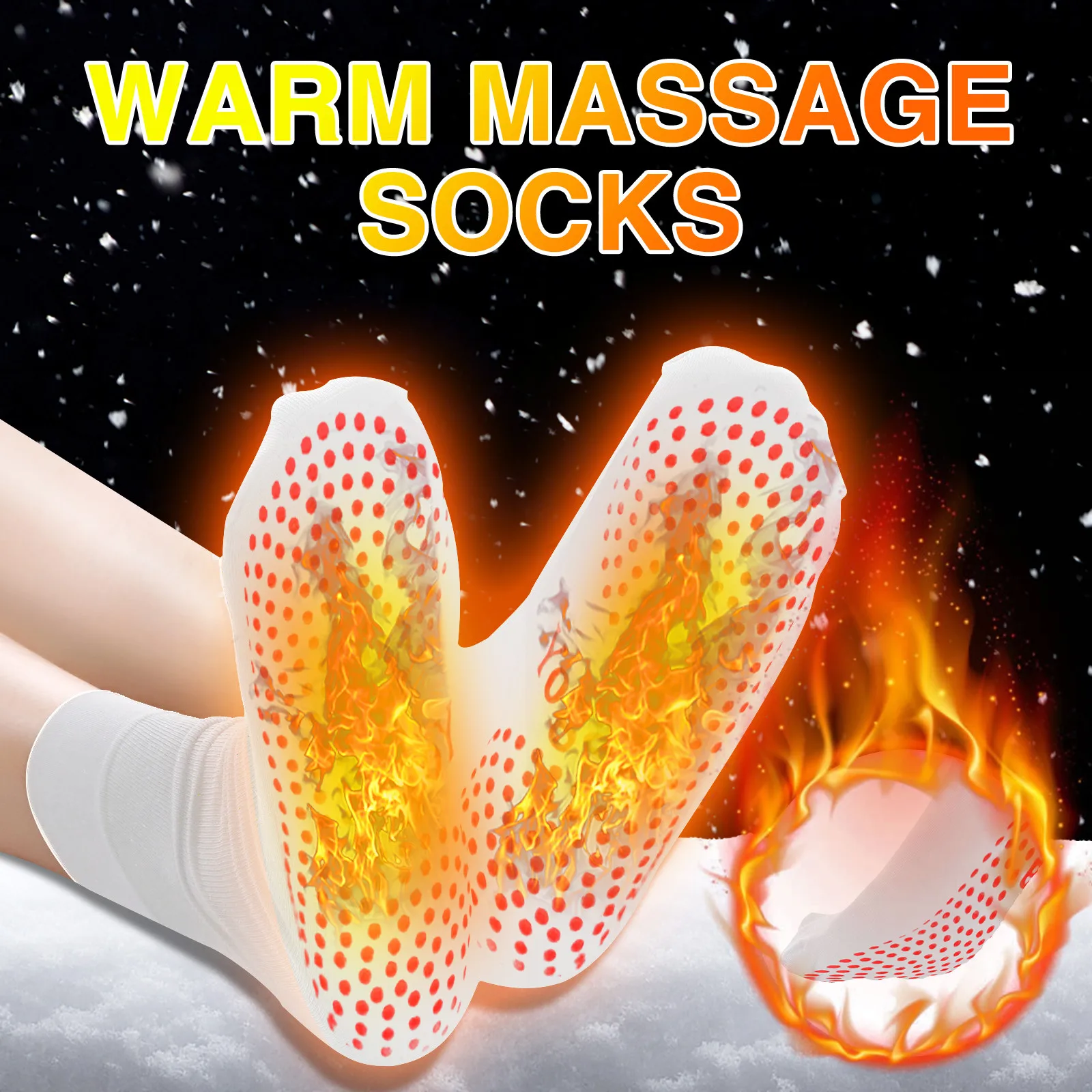 

Tourmaline Self Heating Heated Socks For Women Mem Help Warm Cold Feet Comfort Health Heated Socks Magnetic Therapy Comfortable