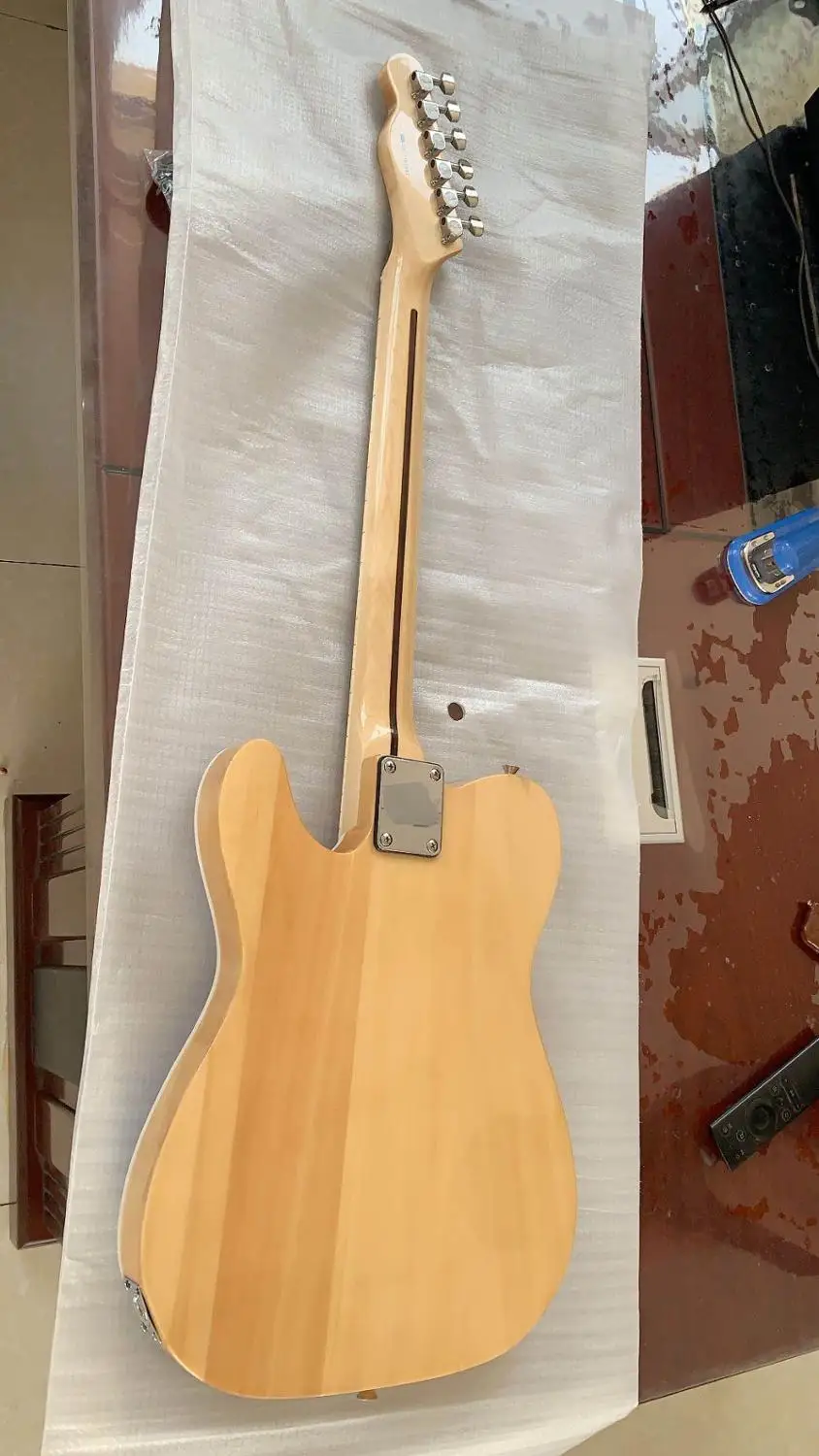 Бесплатная доставка новая гитара электрическая модель TEL птичий глаз из