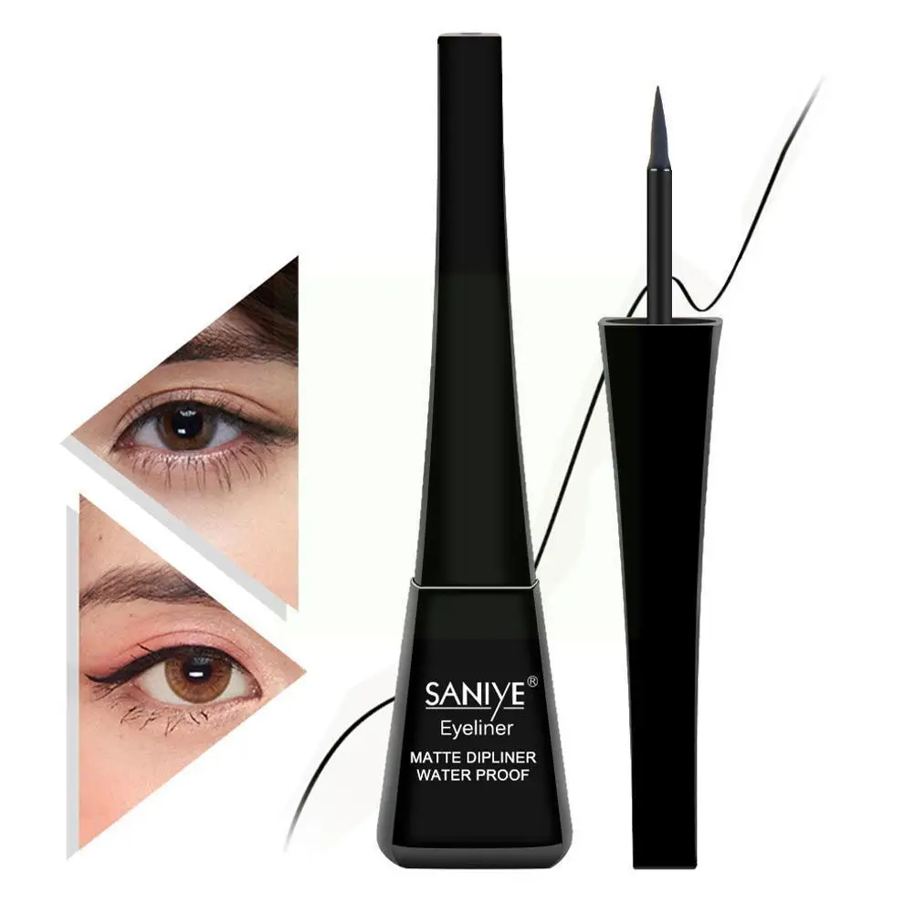 

6ml Matte Liquid Eyeliner Slim Brown Eyeliner Long-lasting Make-up Not Cosmetics Are Women's Waterproof Smudge To Easy H0p9