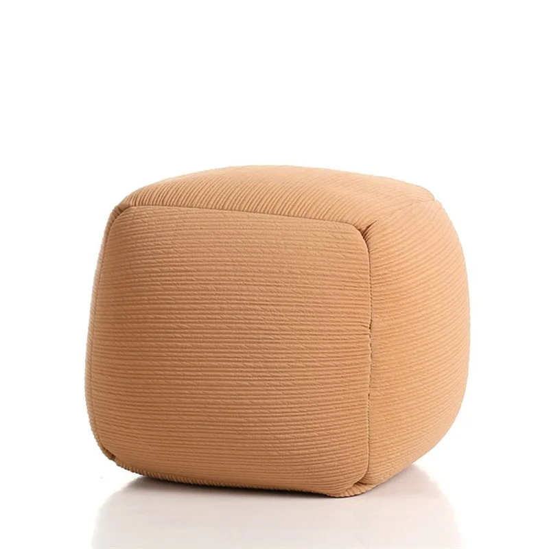 

Cushion pillows Creative Foam Particle Particle Car-carrying Sofa Cushion Multifunctional Cube Knitted Velvet Square Pillows