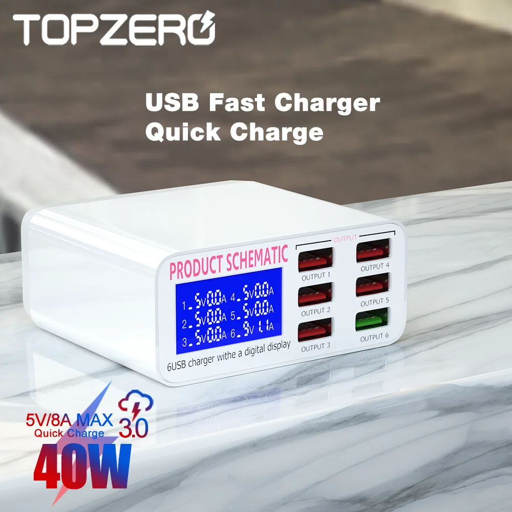 Зарядное устройство USB 18 Вт быстрая зарядка 3 0 для iphone 11 xiaomi быстрое зарядное