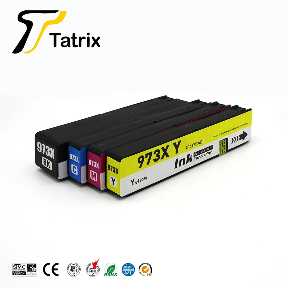 Совместимый с Tatrix чернильный картридж замена для HP 973 973X Pagewide pro 452dn dw 477dn 552dw 577dw z