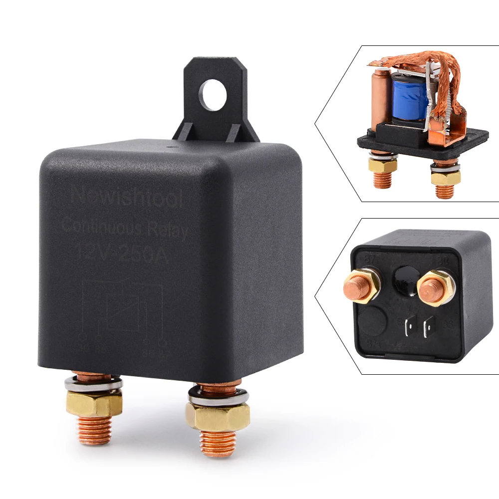 EHDIS автомобильное реле 12V 24V DC высокого Ёмкость однофазный электродвигатель