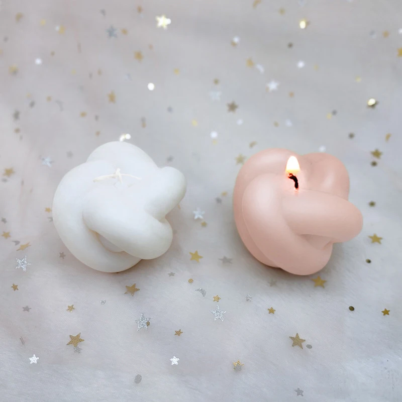 

Scented Candle Mold DIY Candle Silicone Casting Mold Handmade Handcraft Candle Soap Making Wax Mold Home Decoration