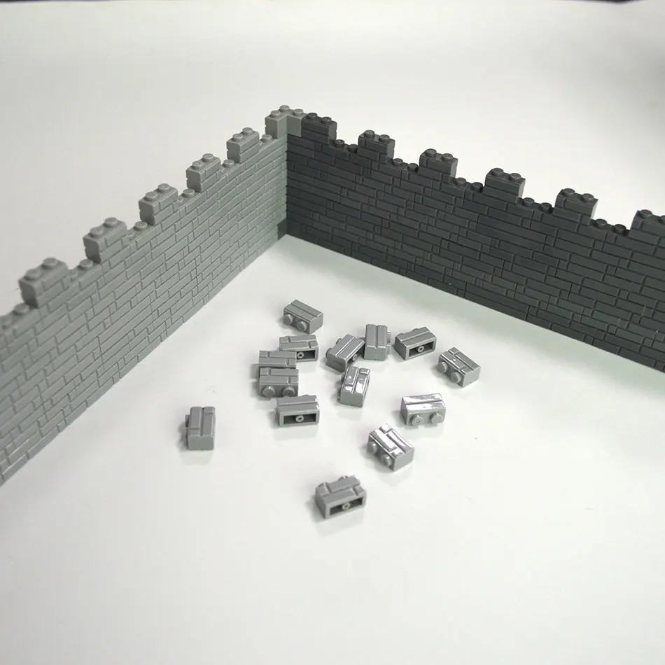 Аксессуары для города строительные блоки военное оружие зеленый куст цветок