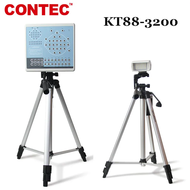 KT88-3200 Digital 32 Channel EEG Machine Brain electric Activity Mapping System PC Software Analyzer Patient Monitor +2 Tripods | Красота и