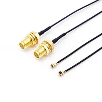 5pcs sma connector cable sma female to uflu flipxipex ufl rg1 13 antenna rf cable assembly rp sma k