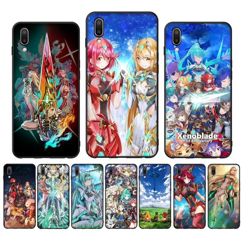

Yinuoda Xenoblade Chronicles 2 Phone Case For Oppo Reno Realme C3 6Pro For vivo Y91C Y17 Y19 Funda Capa