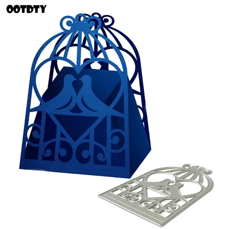 

Gift Box Set Metal Cutting Dies Stencil Scrapbooking DIY Album Stamp Paper Card Embossing Decor Craft New for 2020