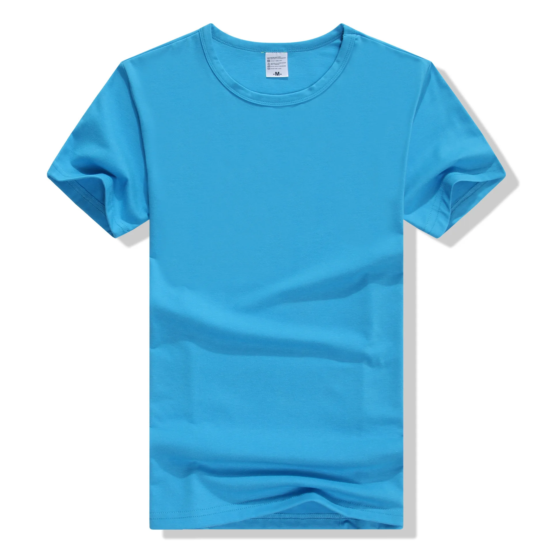 

Summer new style cotton round neck blank short-sleeved top GL474