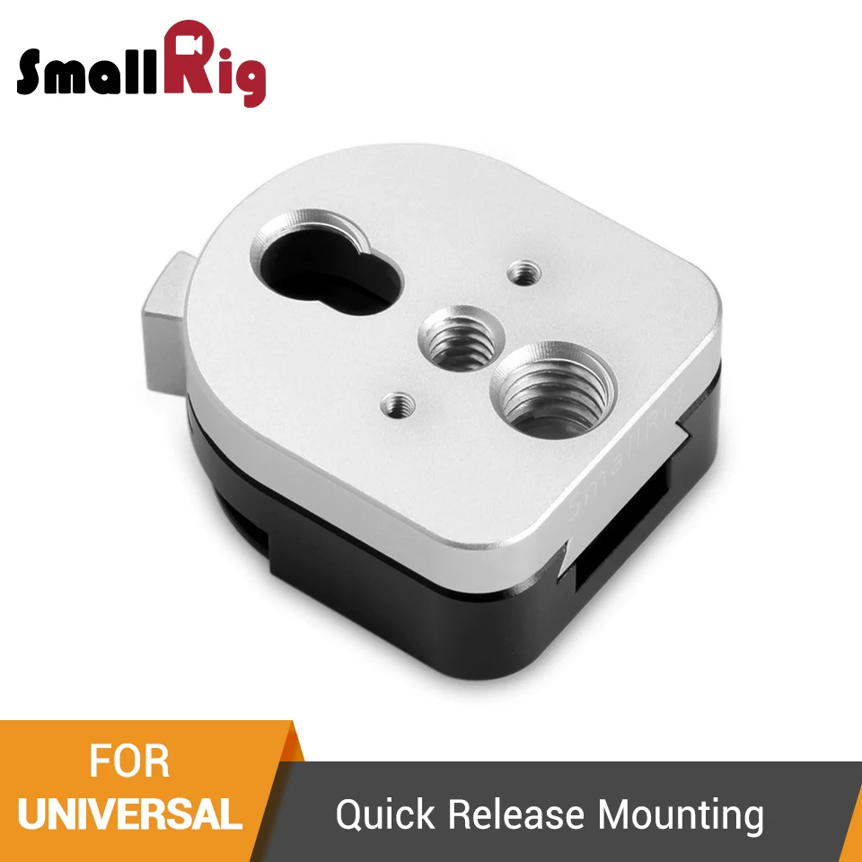SmallRig s-замок быстроразъемный монтажный узел с резьбовыми отверстиями 1/" и 3/8" для экрана монитора-1855