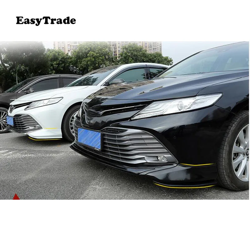2 шт. наклейки на бампер для Toyota Camry 2018 2019|Хромирование| |