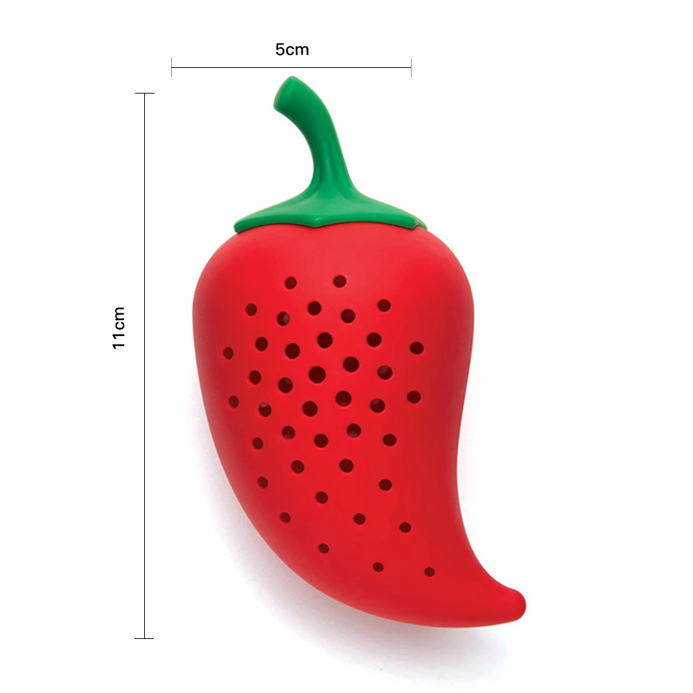 Креативное моделирование Чили фильтр для специй тушеный суп силиконовый мешок