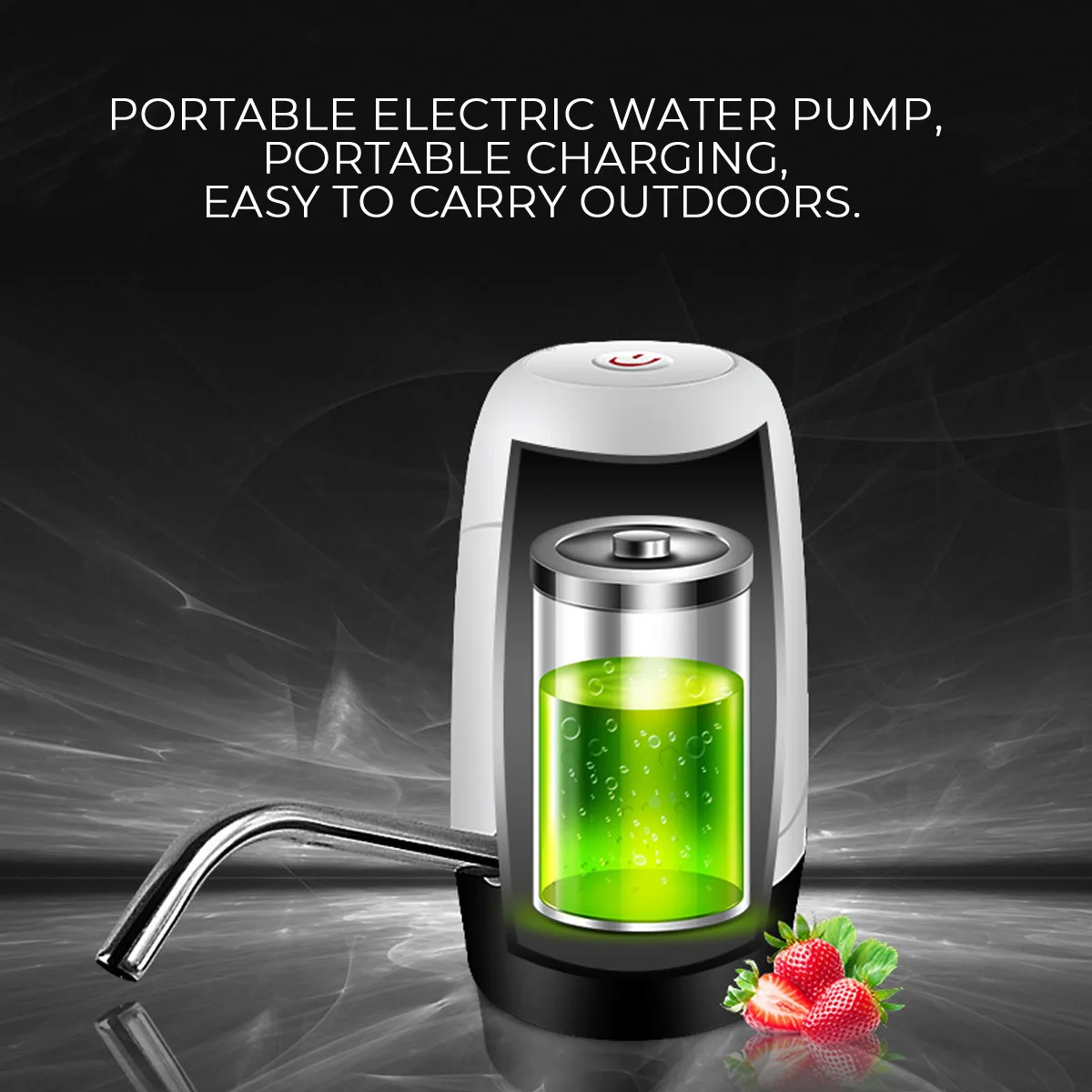 

USB Charge Electric Water Dispenser Portable Gallon Drinking Bottle Switch Smart Wireless Water Pump Water Treatment Appliances