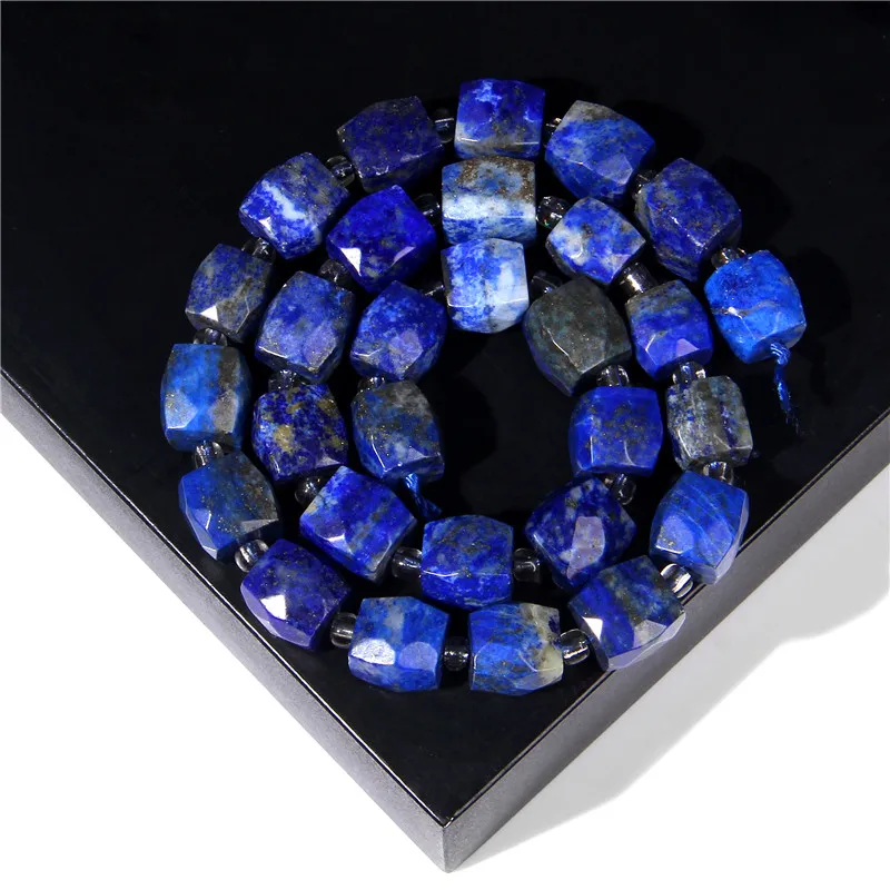 Граненые кубические бусины Натуральный Необработанный минеральный камень с