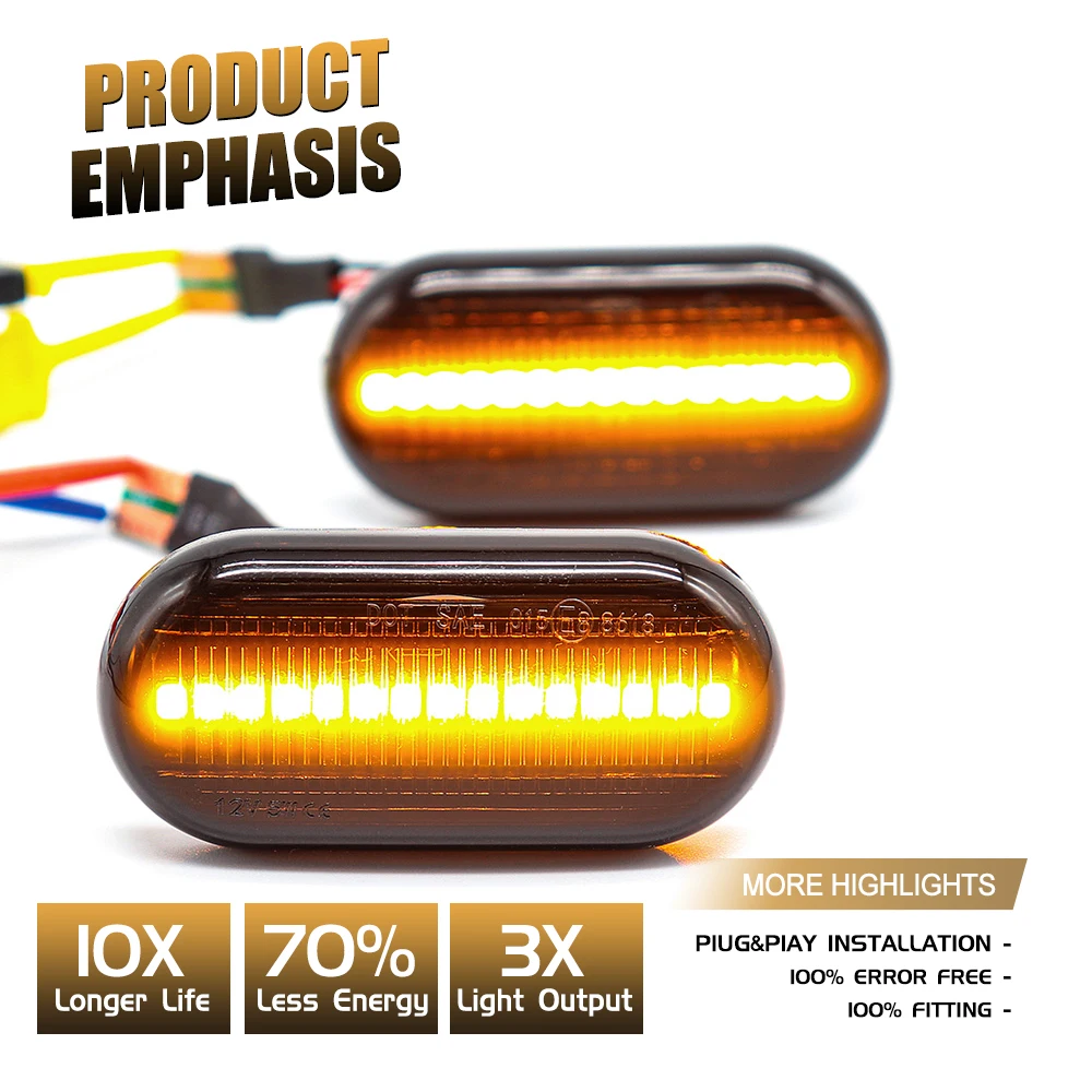 Voor Dacia Duster Dokker Lodgy Renault Megane Clio1 2 Kangoo Espace Smart Sequentiële Knipperende Led Richtingaanwijzer Side Marker Licht Voor Dacia Duster Dokker Lodgy Renault Megane Clio1 2 Kangoo Espace Smart Sequentiële Knipperende Led Richtingaanwijzer Side Marker Licht