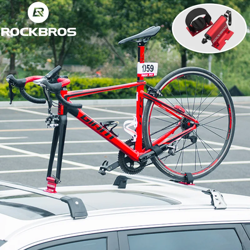 ROCKBROS-soporte de carga para bicicleta, horquilla de aleación de liberación rápida, bloque de montaje de aleación para bicicleta de carretera y montaña