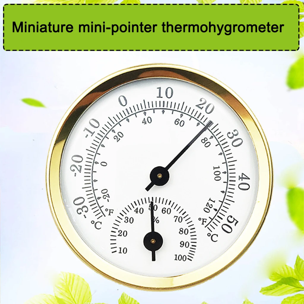 

Mini Thermometer Hygrometer Fridge Incubator Temperature Humidity Indicator