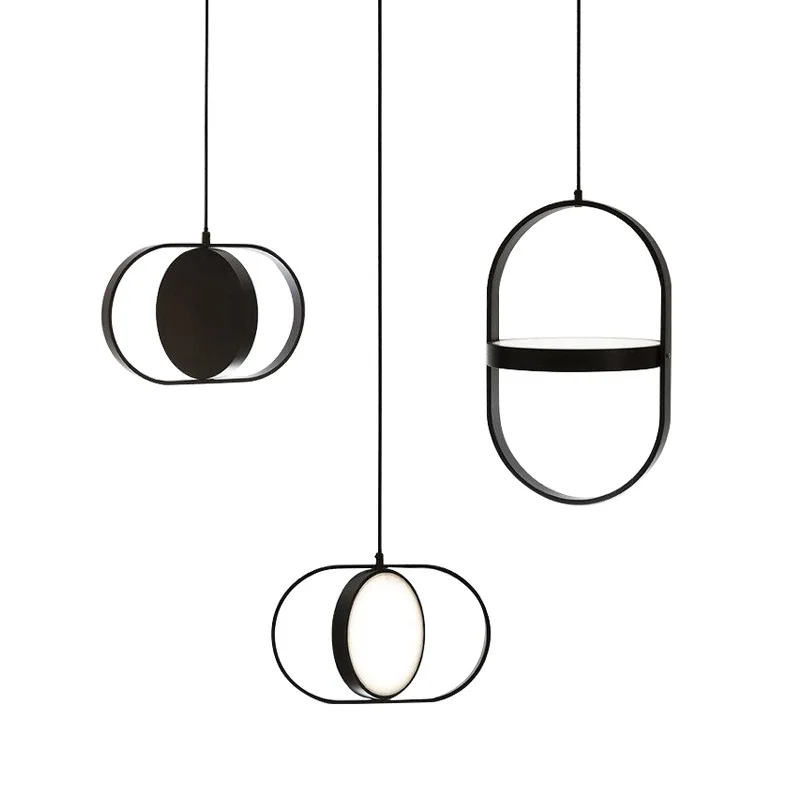 

Nordic pendant light Hardware LED 12w 24w Bedside pendant lights diameter 30cm /45cm Single head Restaurant Bedroom AC85-265v