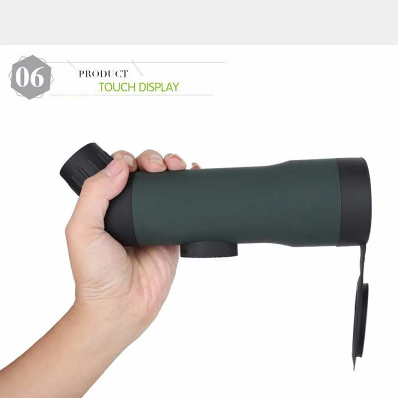 Outdoor Mini Telescope 20x50 Zoom Portable HD Sighting Device Monocular Telescopes For Building Landscape View Instrument | Инструменты