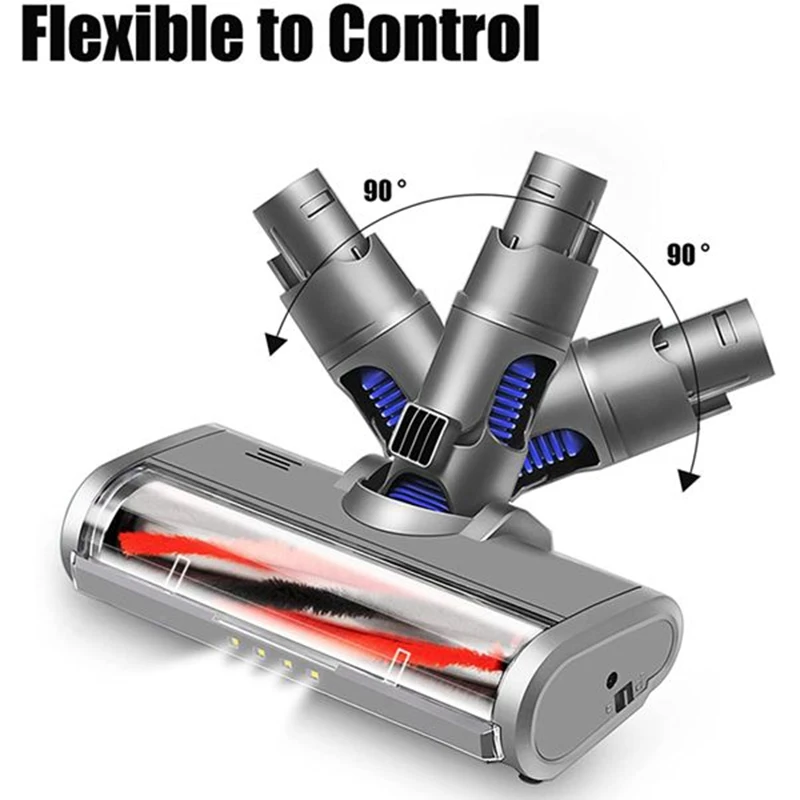 Электрическая турбороликовая щетка для Dyson V6 DC58 DC59 DC61 DC62 быстросъемная со