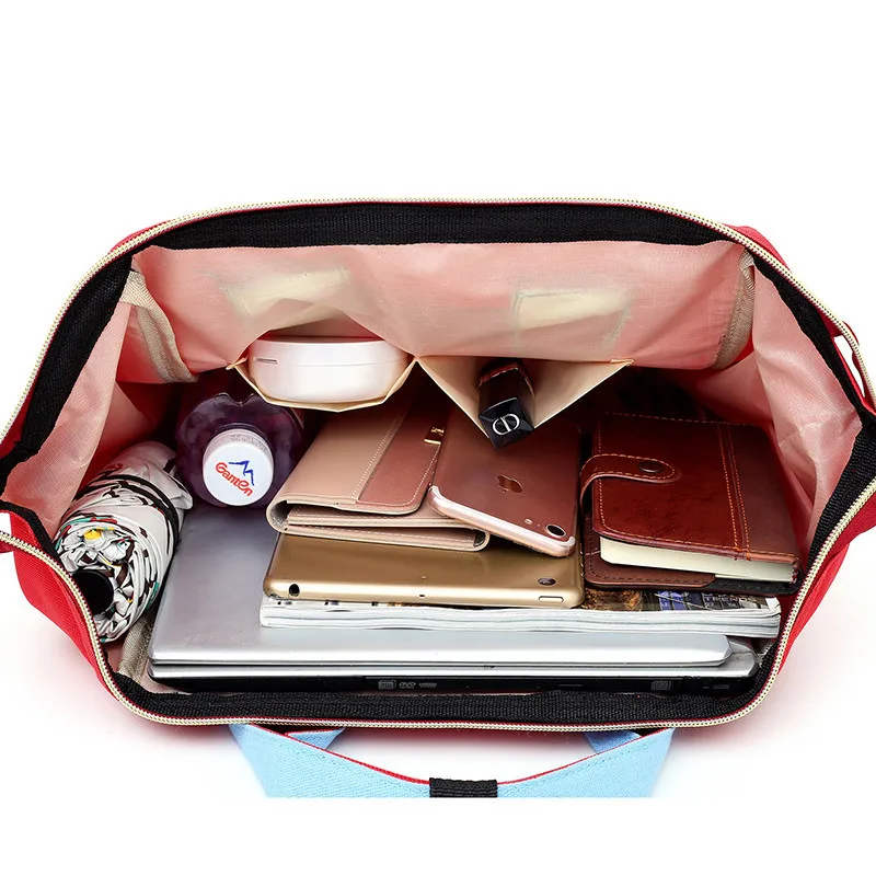 

Mother backpack Mummy Nappy Bag Large Capacity Feeding Bottle Bag Travel Nursing for Baby Care Women's Bags BZT060