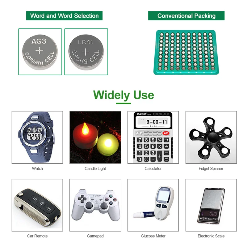 Аккумулятор PHOMAX 10 для калькулятор игрушек LR41 CX41 384 щелочная батарея AG3 SR41 192 392A L736